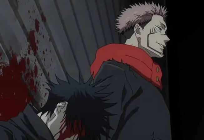 Sukuna with fifteen fingers during Shibuya Incident