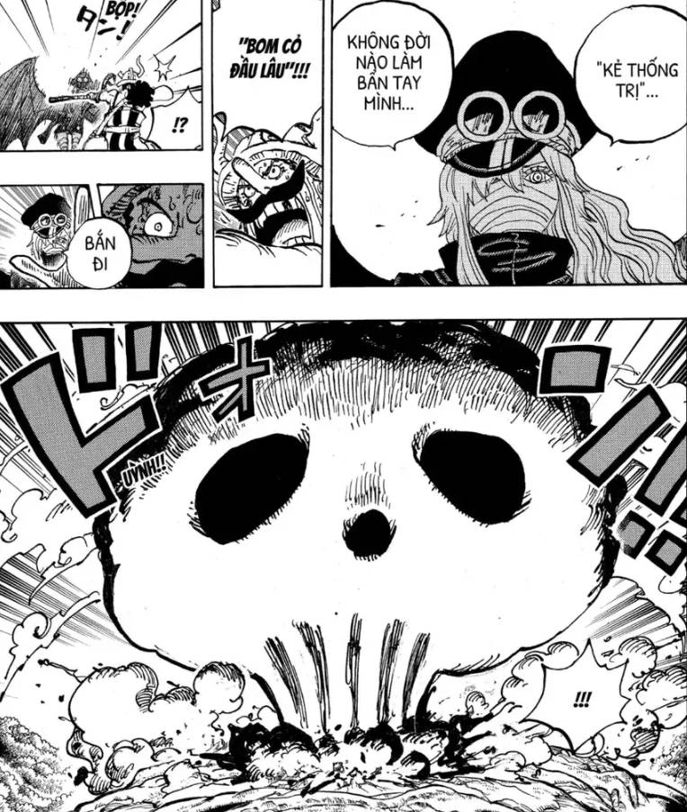 Usopp fires a shot at Imu