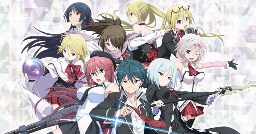 Trinity Seven anime characters