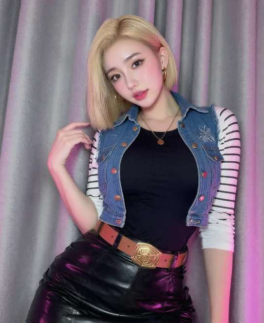 Android 18 official artwork