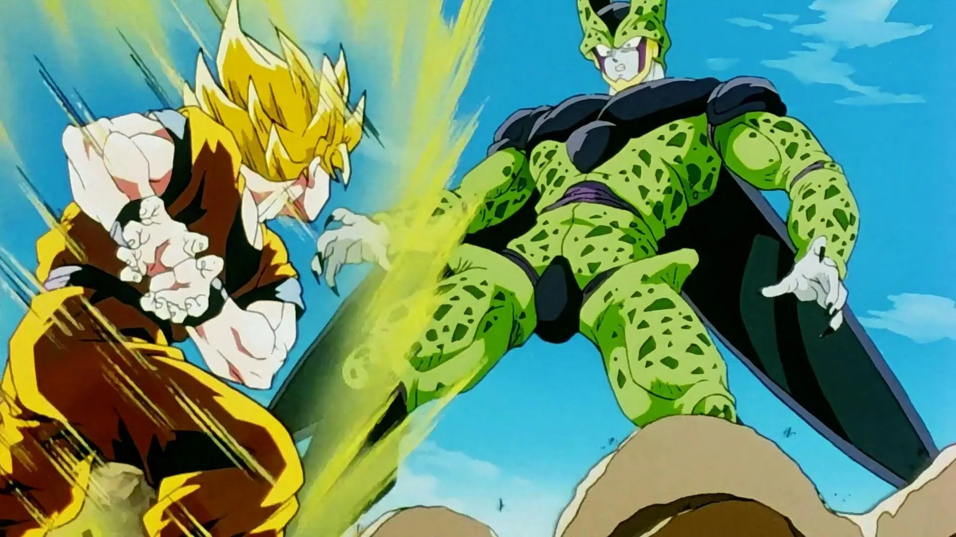 Cell and Goku family connection