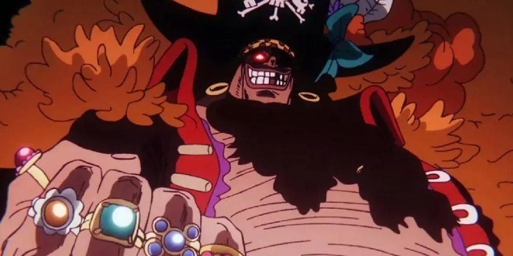 Blackbeard in One Piece