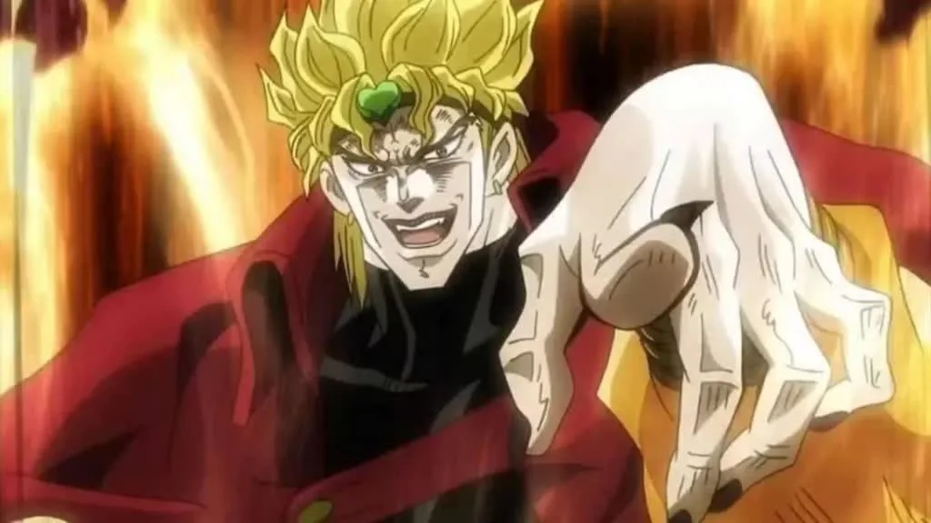 Dio Brando from JoJo's Bizarre Adventure