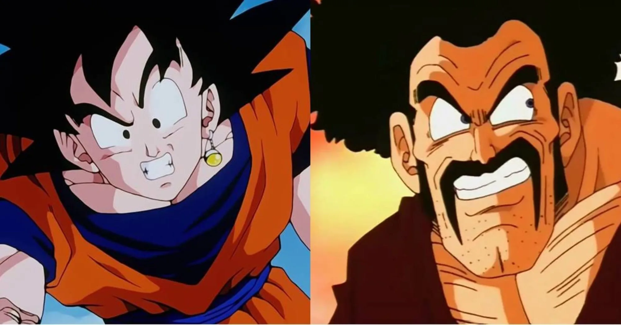 Goku family and Mr. Satan