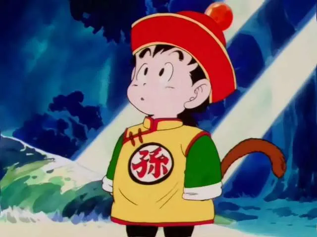 Gohan with tail