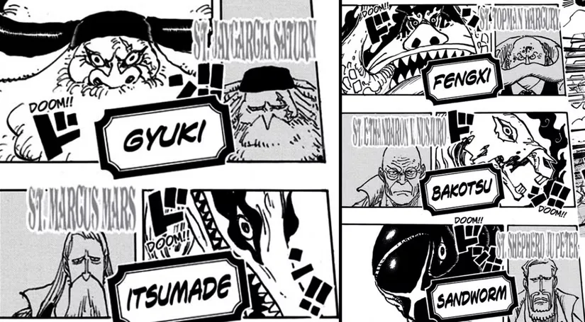 Five Elders with Mythical Zoan Yokai powers