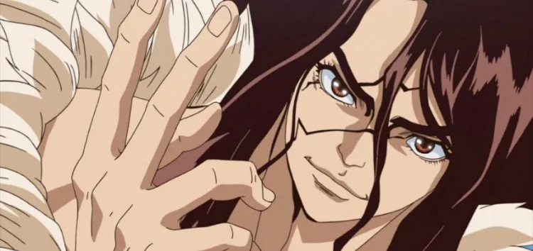Dr. Stone anime scene