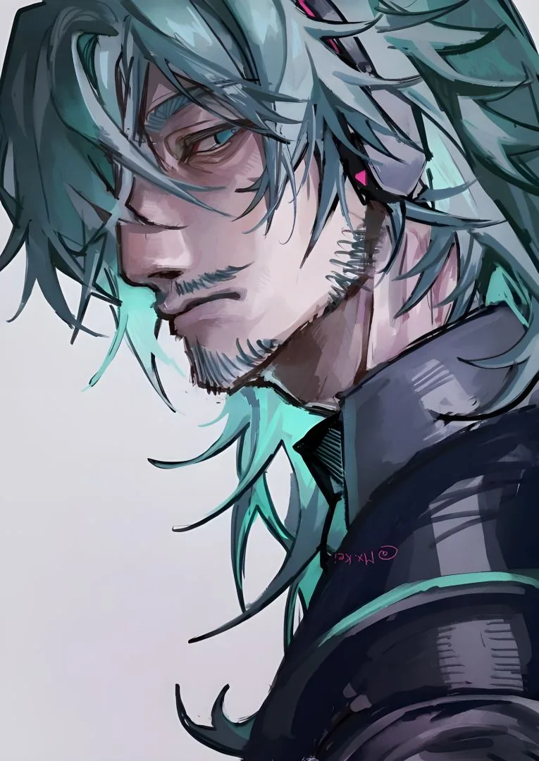 Miku Oji fanart full body