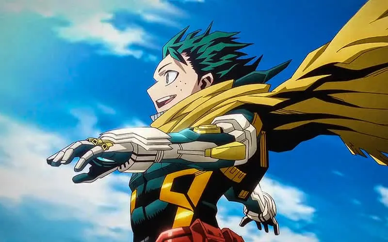 My Hero Academia anime scene