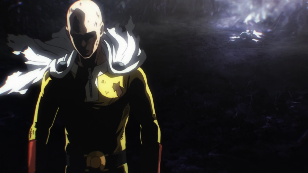 Saitama in Serious Mode against Boros