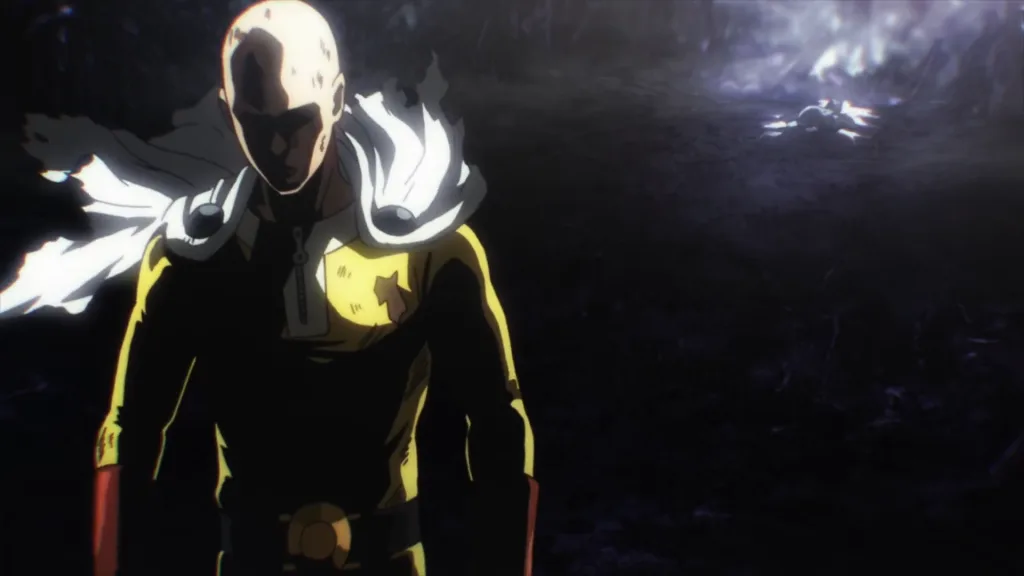 Saitama in Serious Mode against Boros