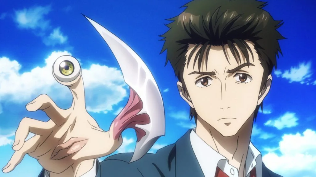 Shinichi Izumi fully synced with Migi