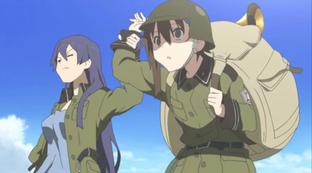 Sound of the Sky anime scene