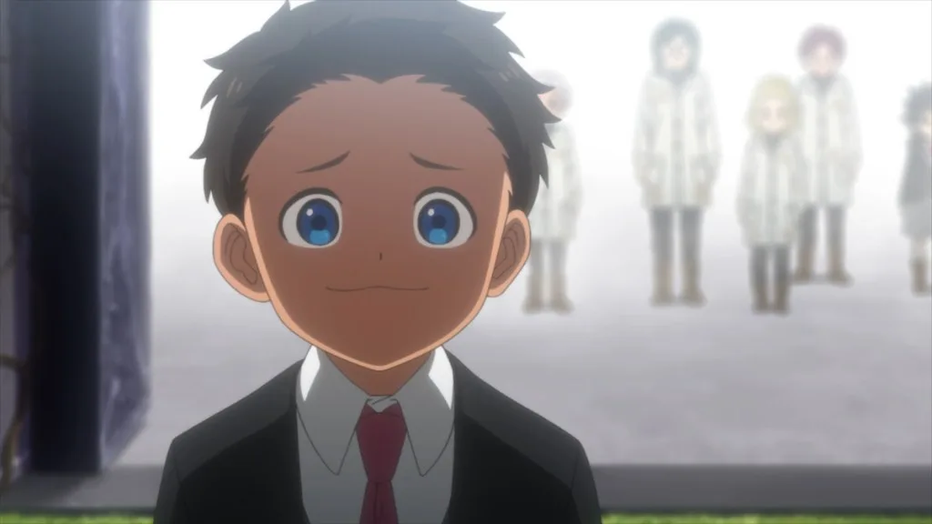 The Promised Neverland anime scene
