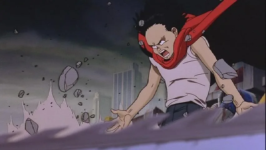 Tetsuo's monstrous transformation