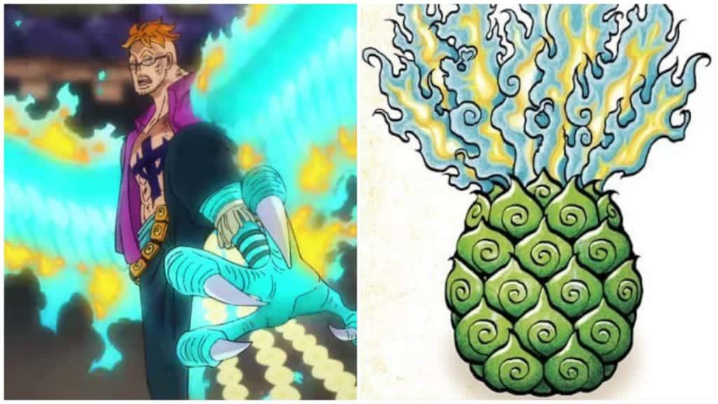 Marco with Phoenix Devil Fruit powers