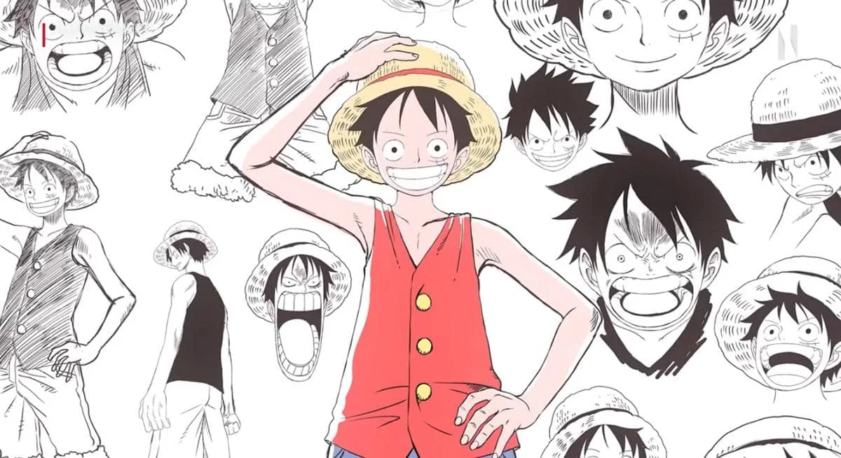Monkey D. Luffy in WIT Studio's One Piece remake