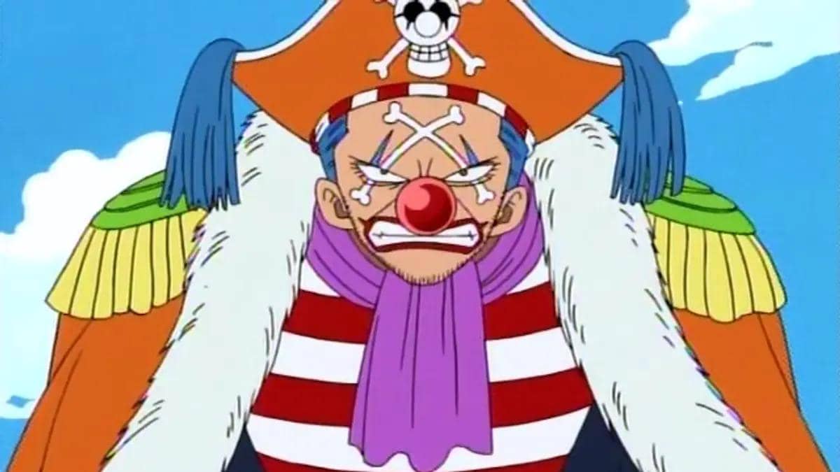Buggy the Clown with Bara Bara no Mi powers