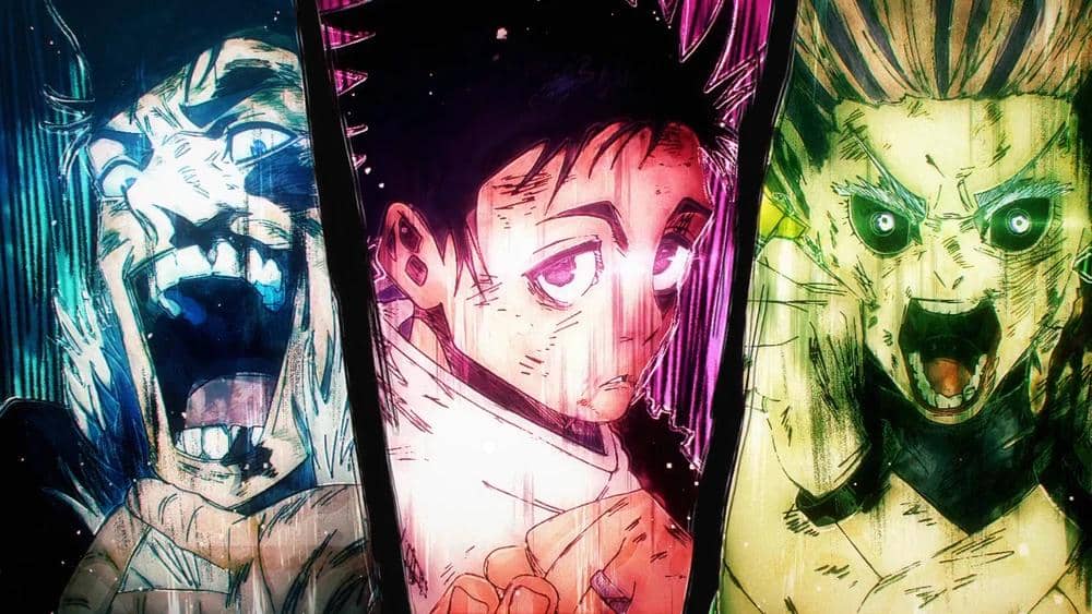 Yuta Okkotsu takes on Ishigori and Uro in an epic battle