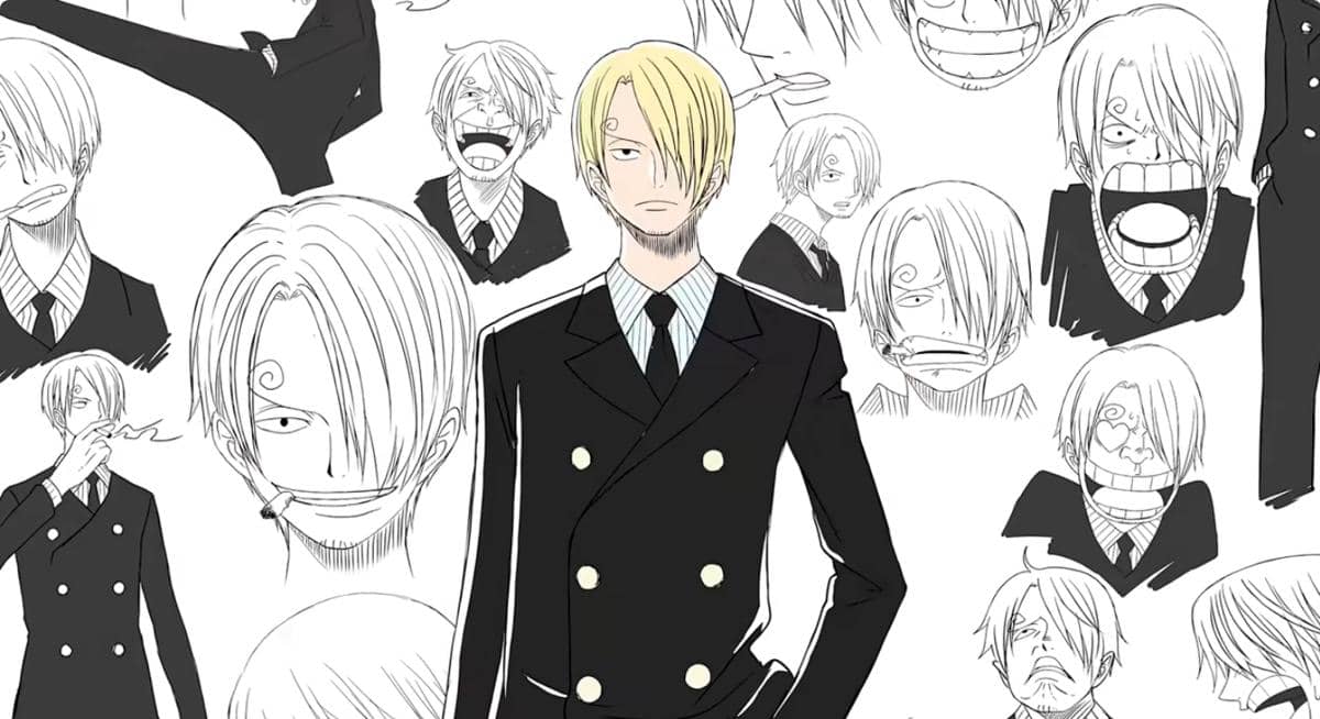 Sanji's stylish new look in WIT Studio remake