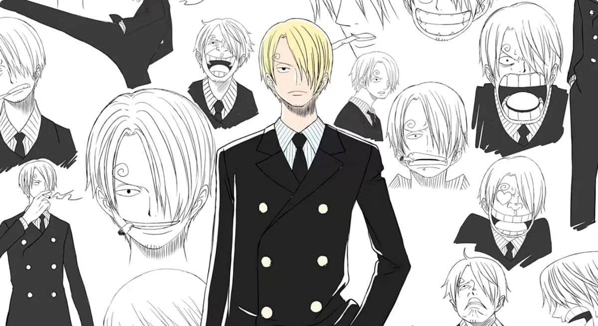 Sanji's stylish new look in WIT Studio remake