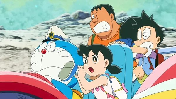 Doraemon and friends united in adventure