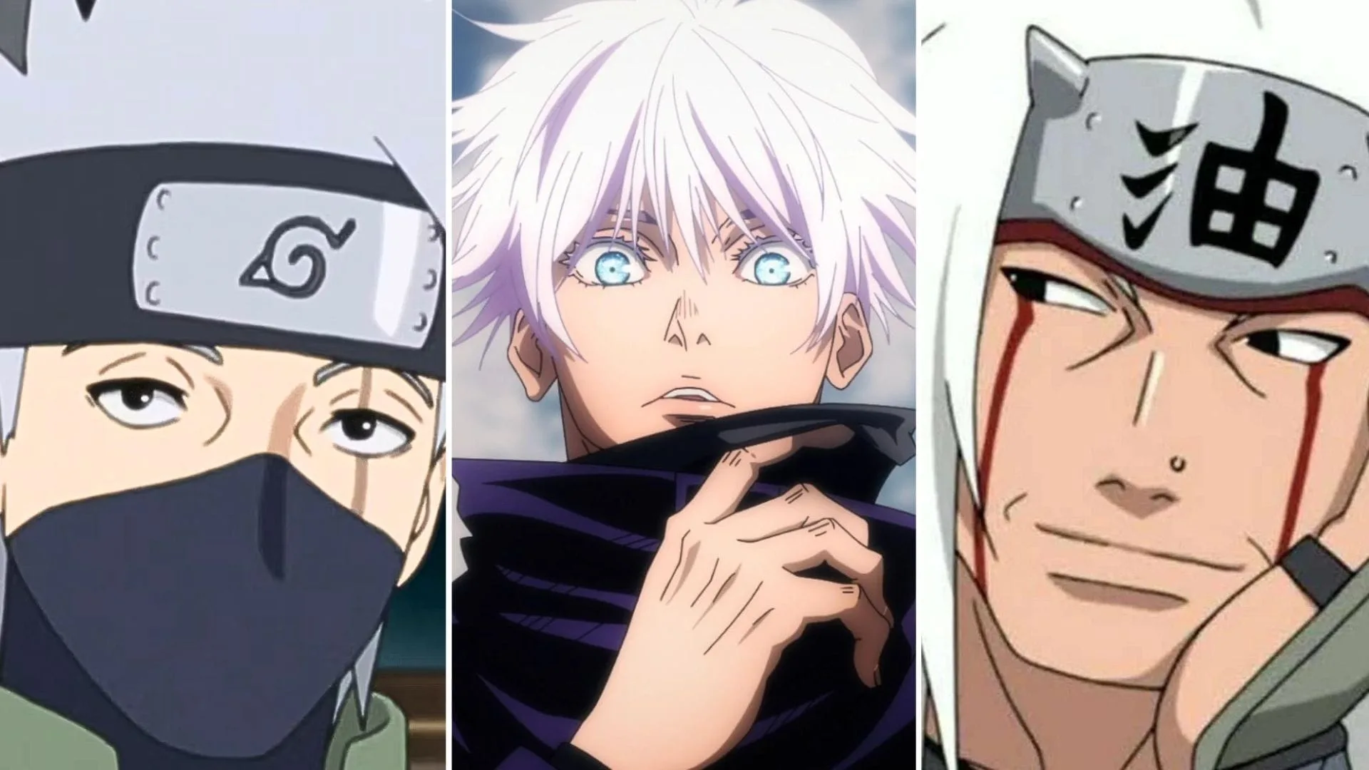 Gojo Satoru and Naruto mentors