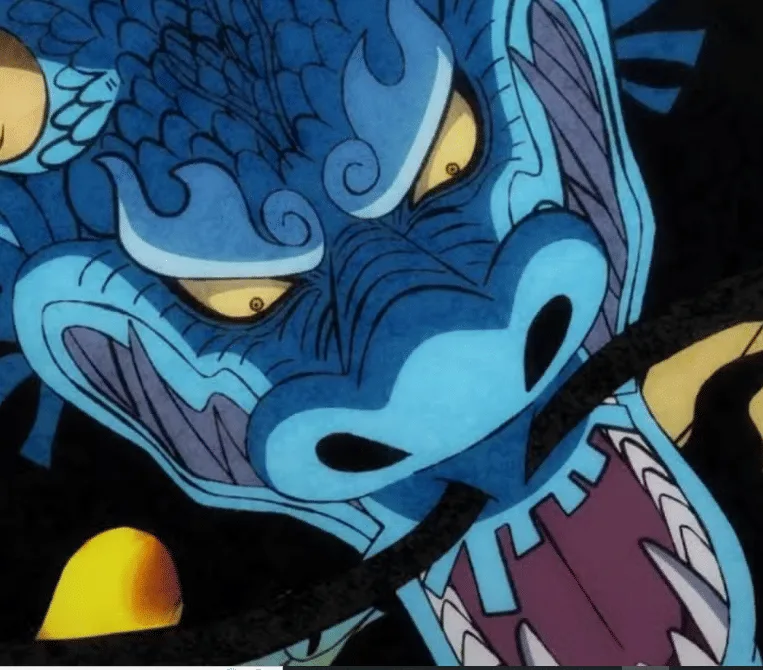 Kaido Devil Fruit fish model