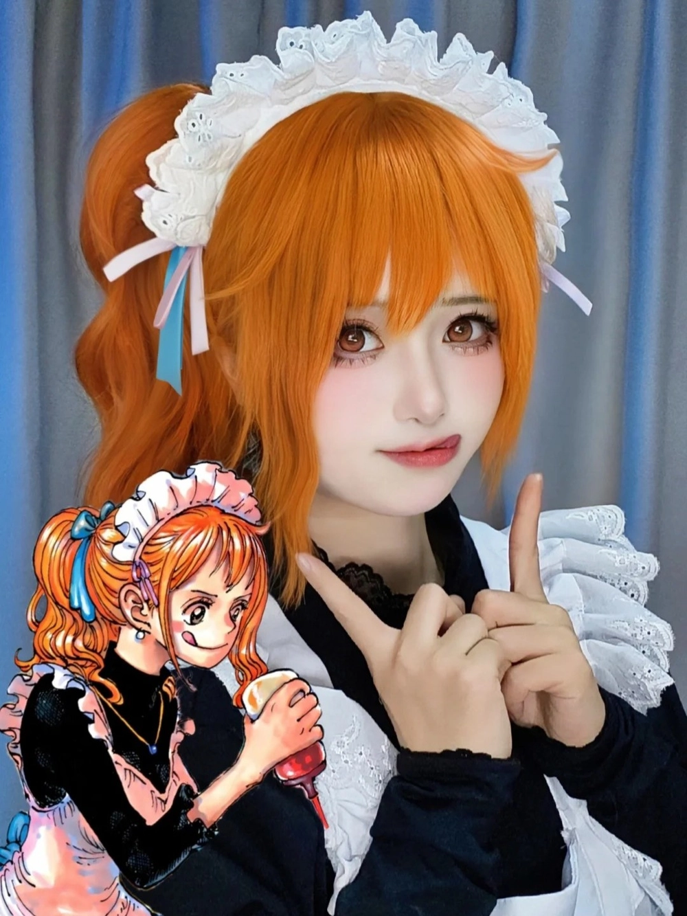 Natural beauty Nami cosplay