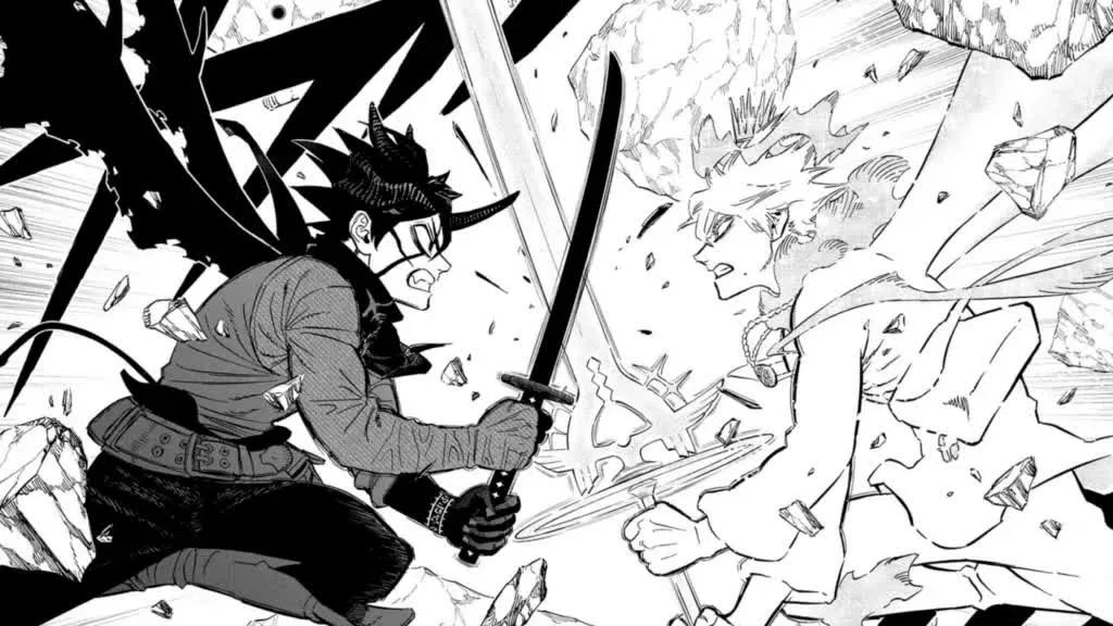 Asta vs Yuno final battle in Black Clover