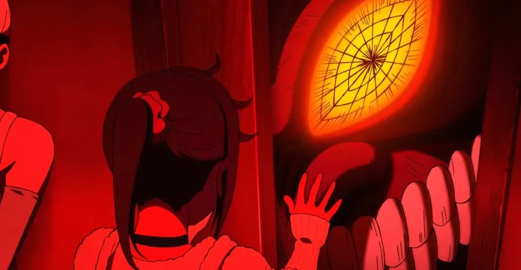 Dandadan anime scene