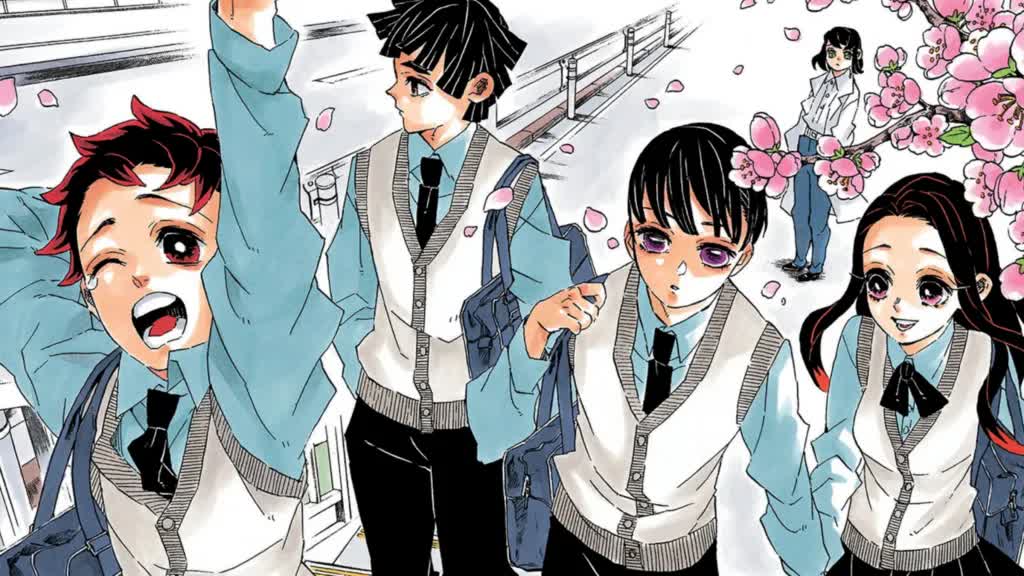 Demon Slayer manga ending
