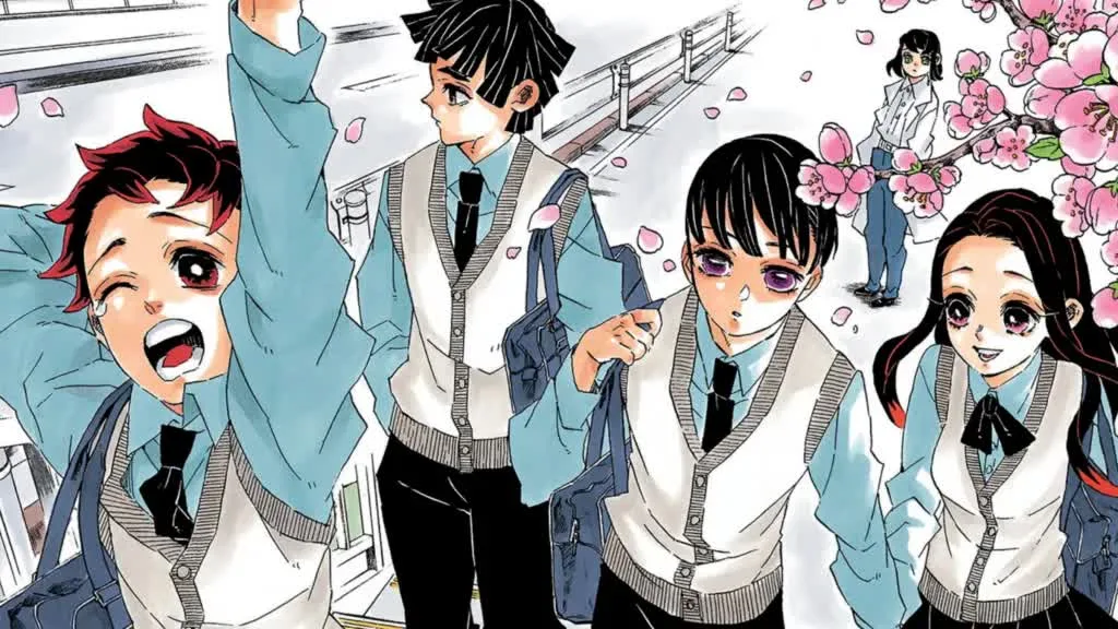 Demon Slayer manga ending