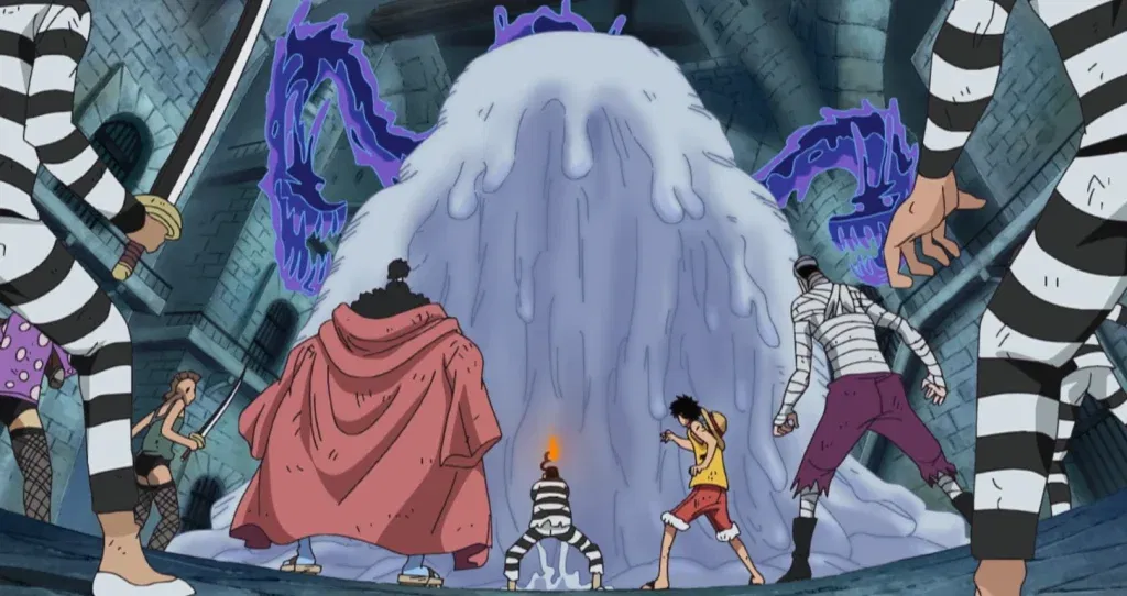 Mr. 3 with wax powers in One Piece