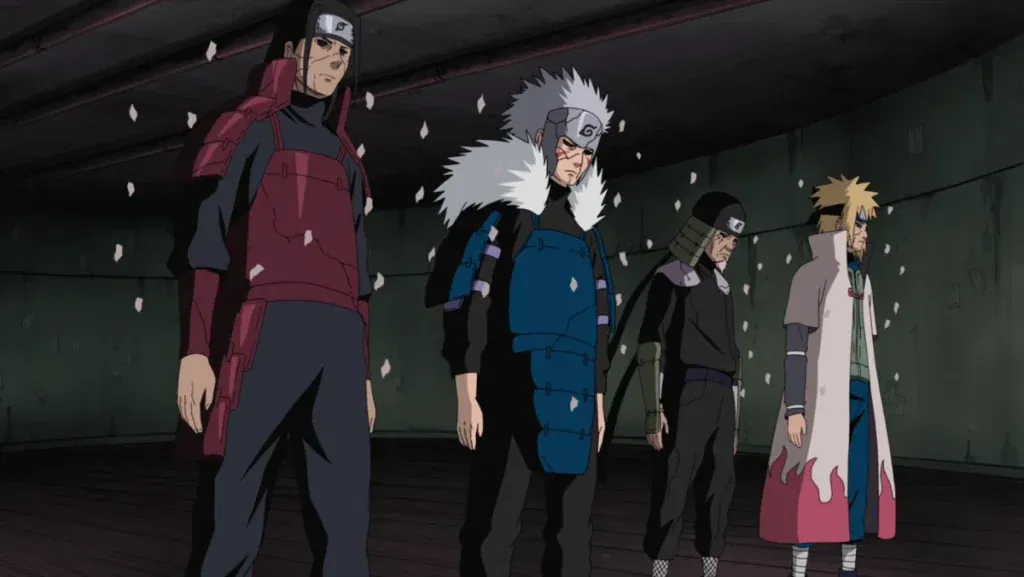 Reanimated Hokage using Edo Tensei