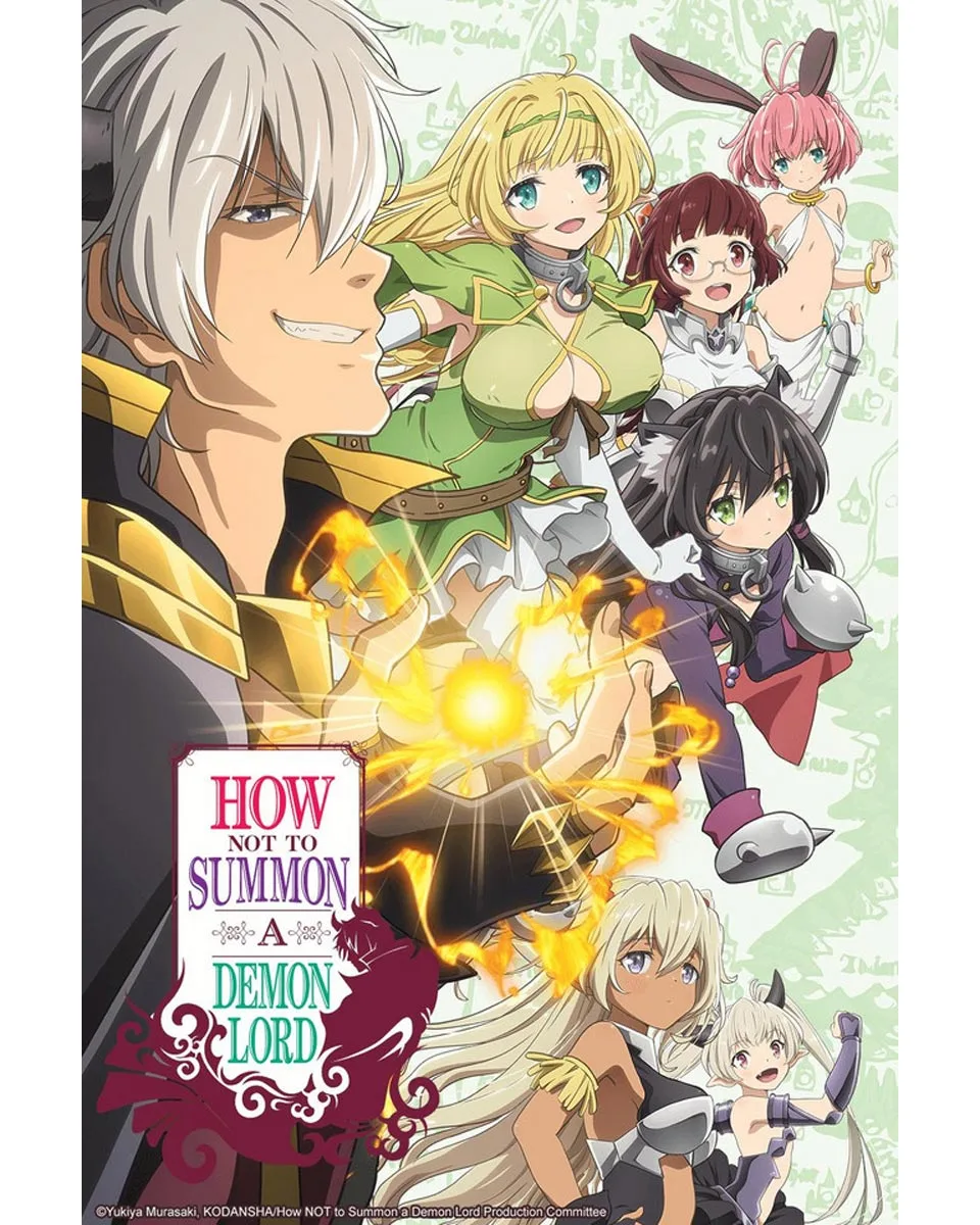 How Not to Summon a Demon Lord anime characters