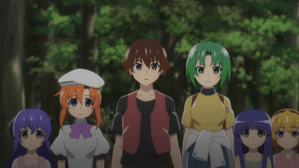 Higurashi When They Cry anime scene
