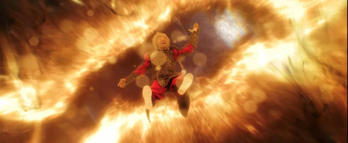 Sun Wukong unexpectedly time-travels to modern Thailand.