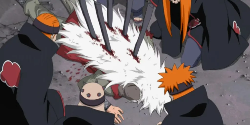 Jiraiya's death against Pain