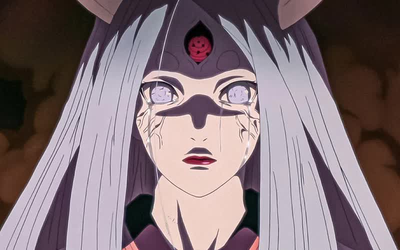 Kaguya Otsutsuki after merging with the God Tree