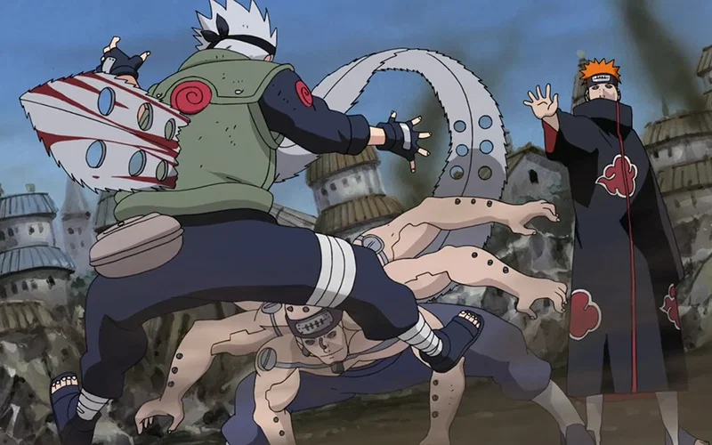 Kakashi vs Pain