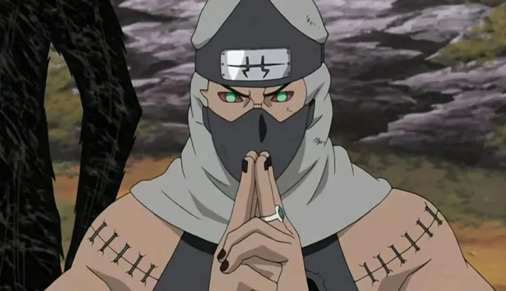 Kakuzu with his black threads