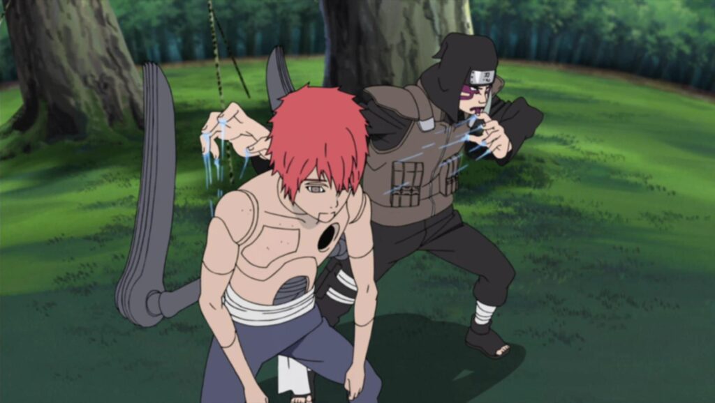 Sasori as a puppet