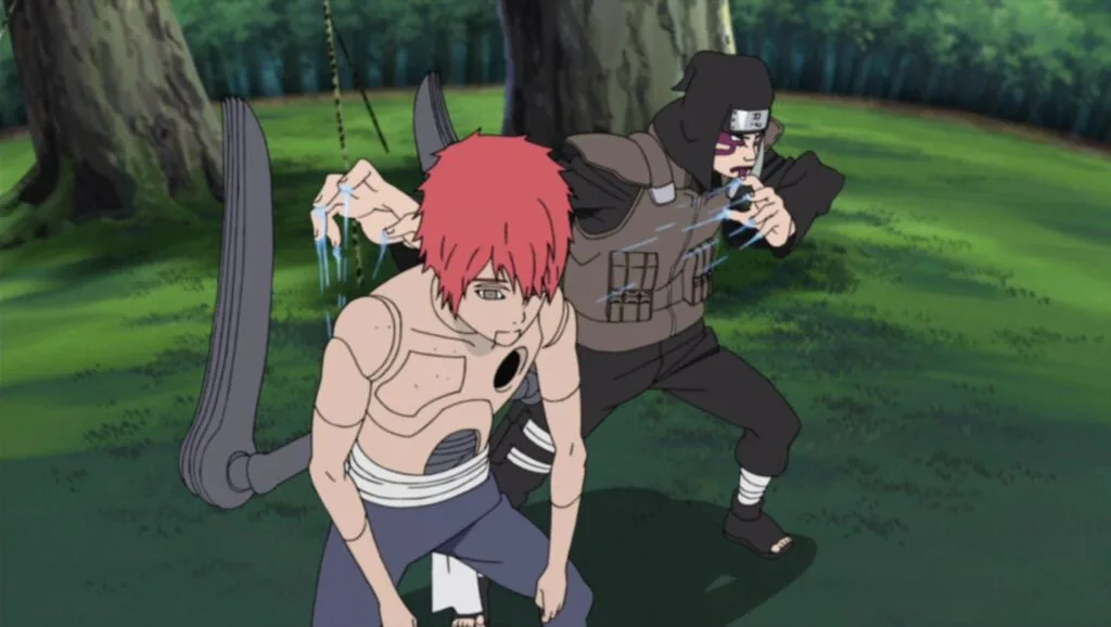 Sasori as a puppet