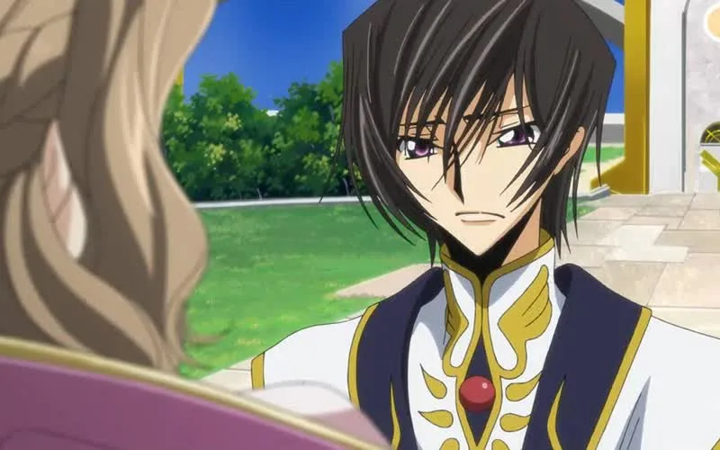Lelouch with his sister in Code Geass