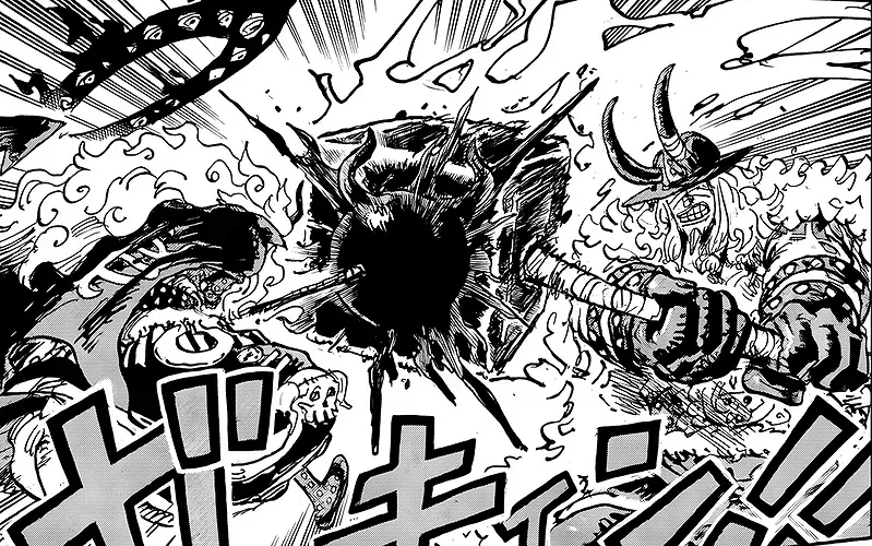 Loki wielding Ragnir against Imu