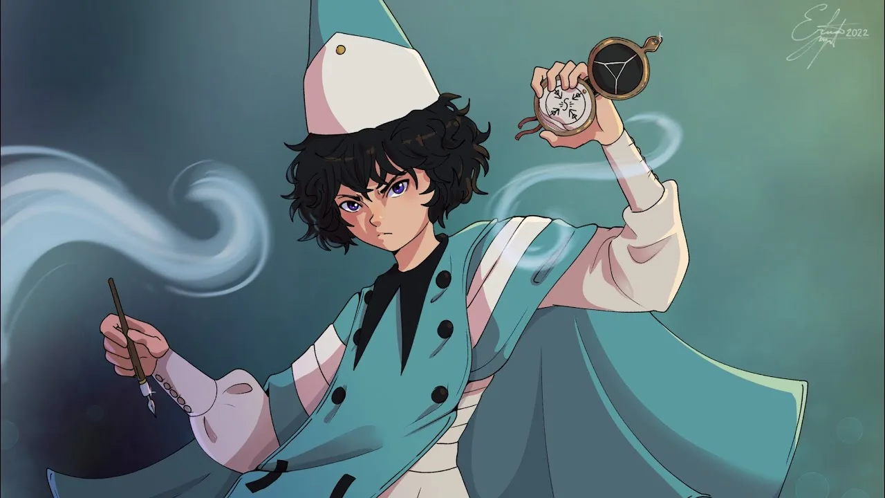 Agott casting magic to help Coco