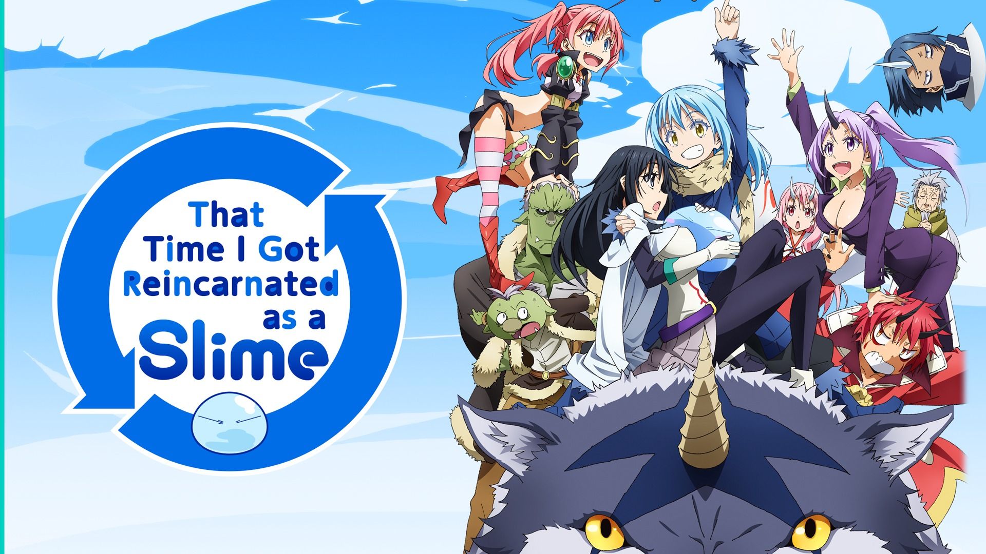 That Time I Got Reincarnated as a Slime anime scene