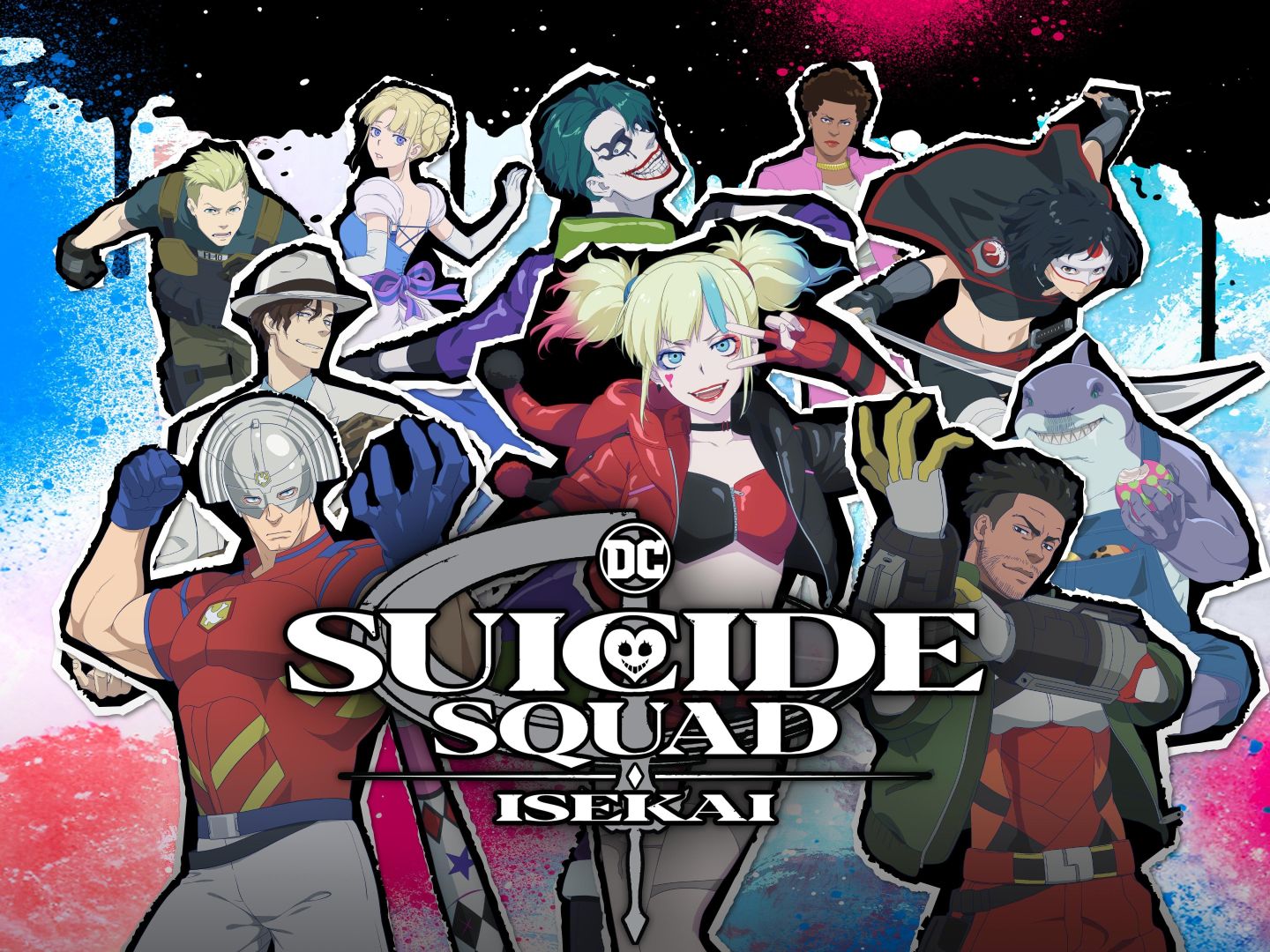 Suicide Squad Isekai anime scene