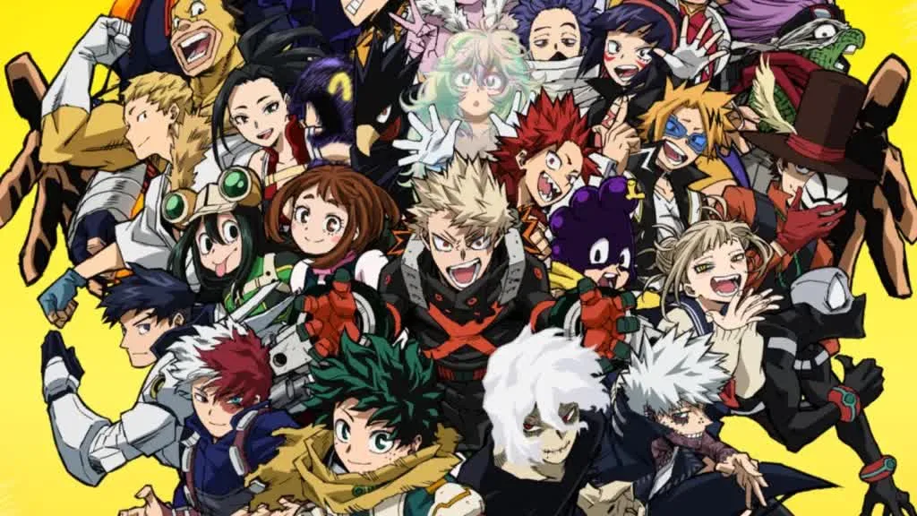 My Hero Academia 10th anniversary poster